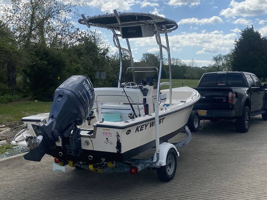 2007 Key West 1720 Sportsman with SG600 Boat T-Top