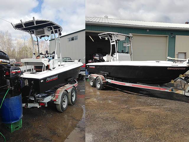 1988 Paramount Superfisherman 21' with SG300 Boat T-Top