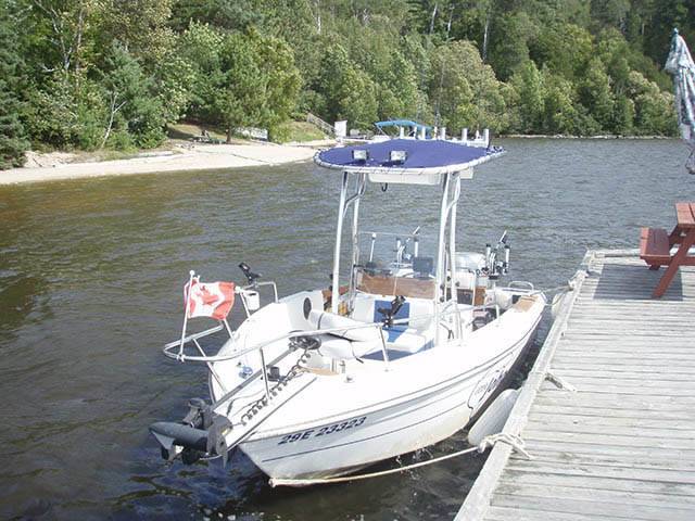 1990 Grew 19' with SG600 Boat T-Top