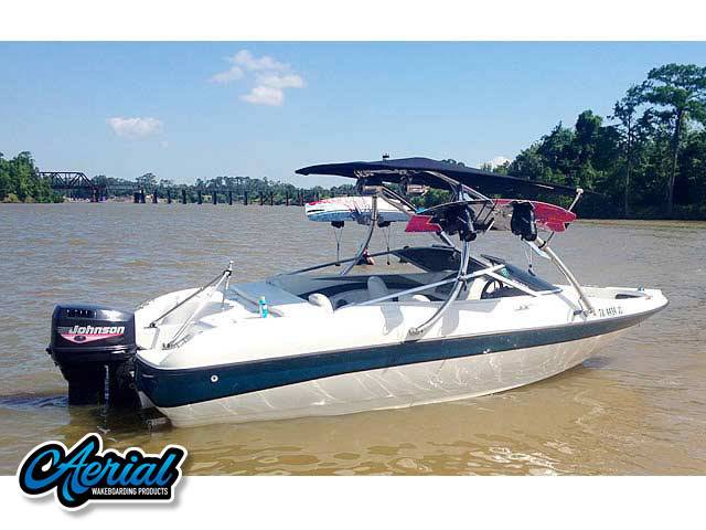 1999 Larson 185 with Ascent Wakeboard Tower — customer install photo