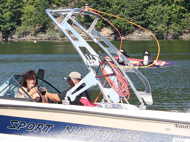 1999 Sport Nautique with FreeRide Wakeboard Tower