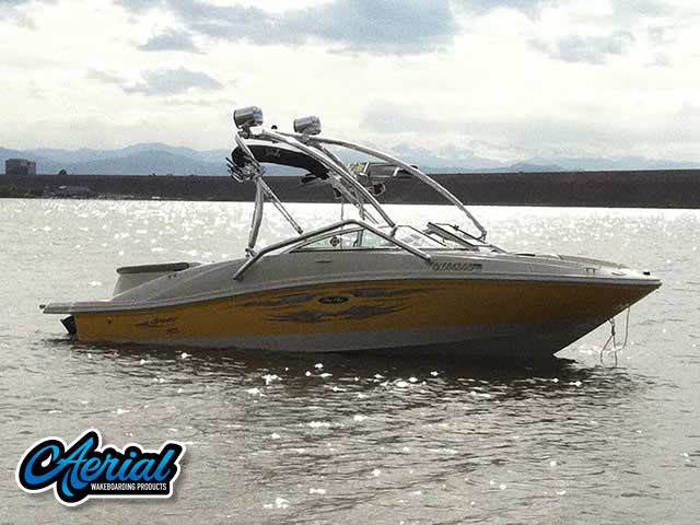 2007 Sea Ray 185 Sport with Airborne 2.0 Wakeboard Tower — customer install photo