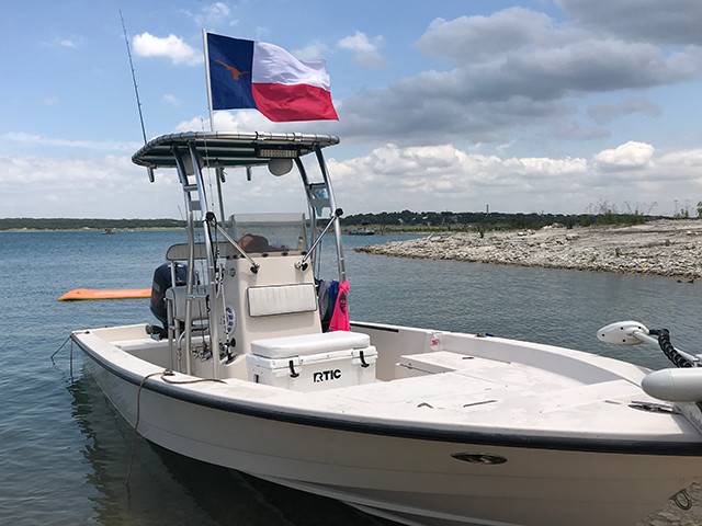 2002 Pathfinder 2200v with SG300 Boat T-Top, customer install photo