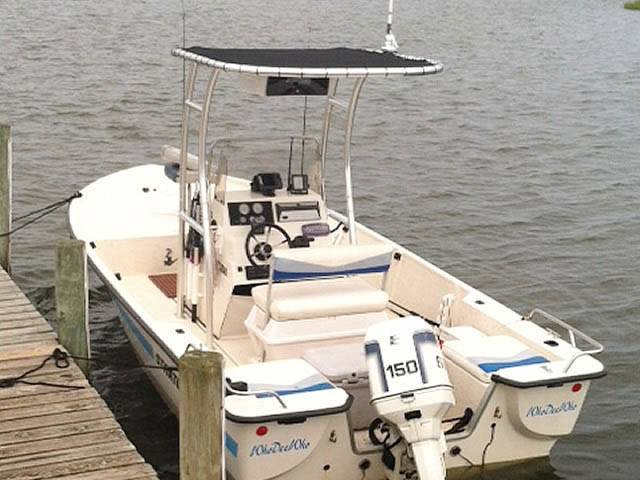 1994 Stratos Sportman 1900 with SG300 Boat T-Top