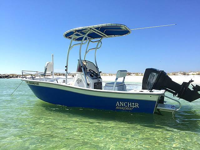 1999 Polar 18' with SG600 Boat T-Top