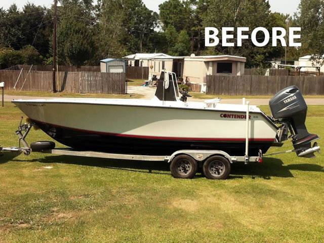 2004 Contender with SG300 Boat T-Top