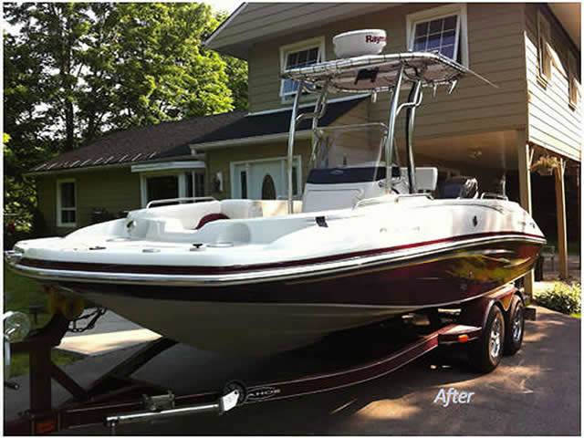 2010 Tahoe with SG600 Boat T-Top