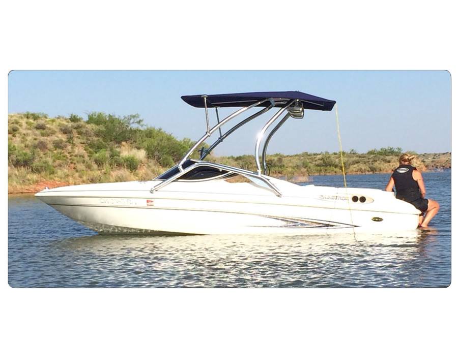2001 Glastron SX 195 with Airborne Wakeboard Tower