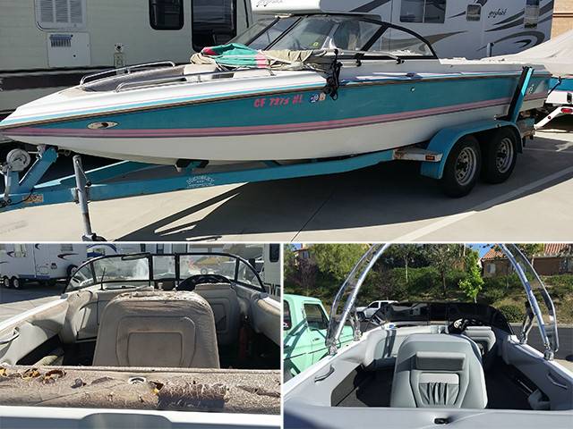 1994 Tige Restomod with FreeRide Wakeboard Tower