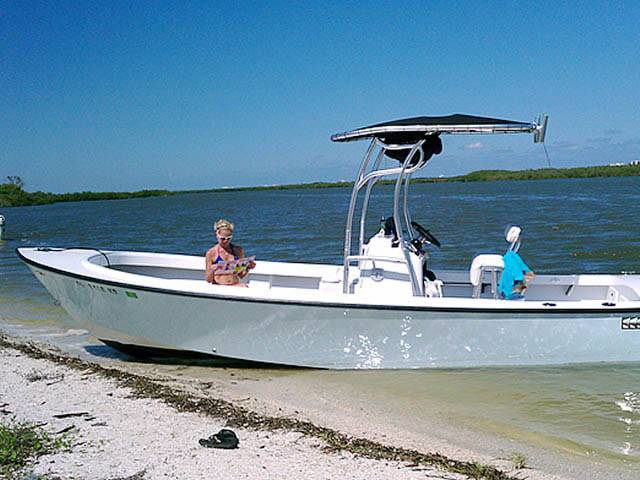 1974 Aquasport with SG600 Boat T-Top