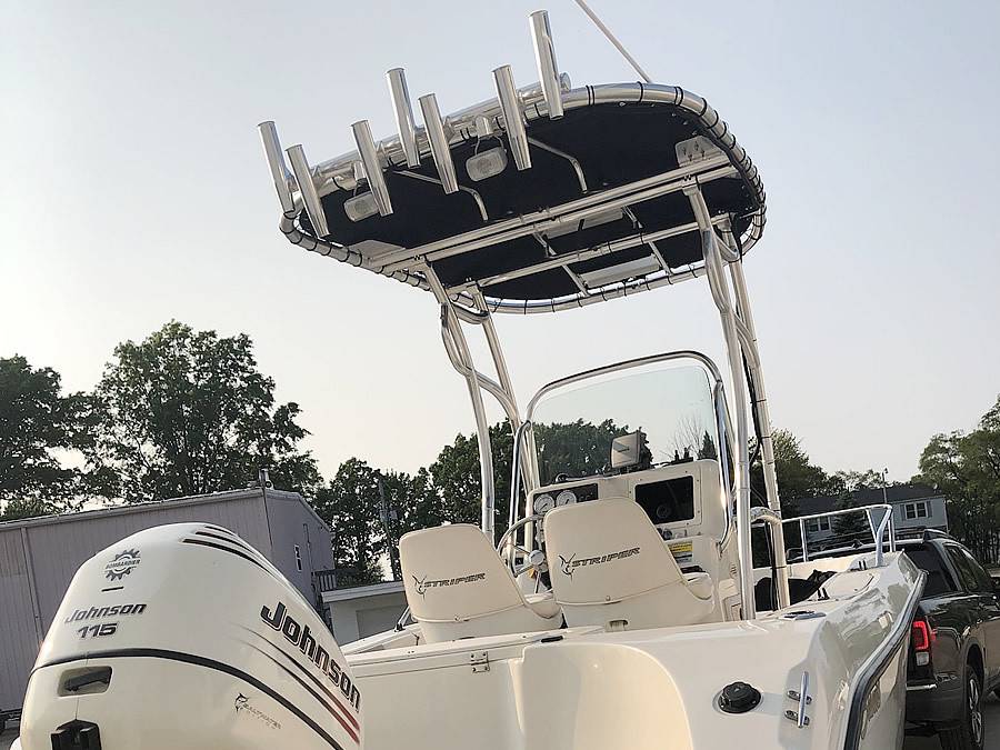 2006 Striper with SG600 Boat T-Top