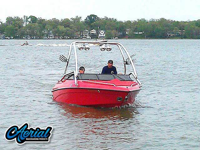 1999 Crownline 182 lpx with Airborne 2.0 Wakeboard Tower — customer install photo