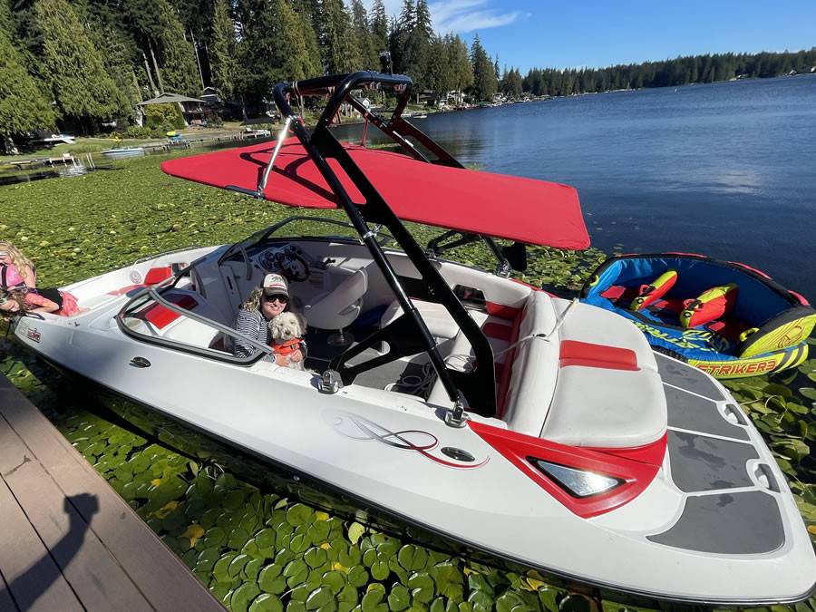 2007 Sea Doo Challenger 230 Wake with FreeRide Wakeboard Tower