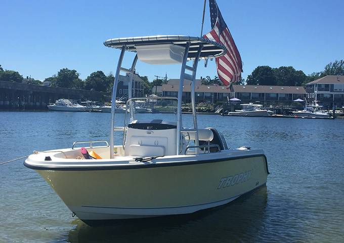 2008 Bayliner Trophy with SG300 Boat T-Top