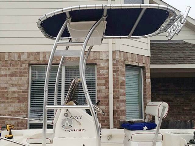 2006 Cape Craft 17' with SG300 Boat T-Top