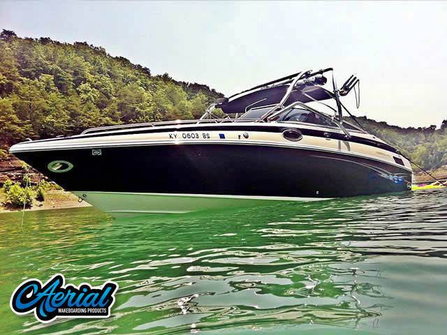 2005 Crownline 270br with Airborne Wakeboard Tower — customer install photo