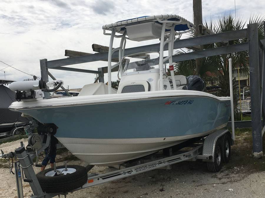 2018 Tidewater 198 cc with SG900 Boat T-Top