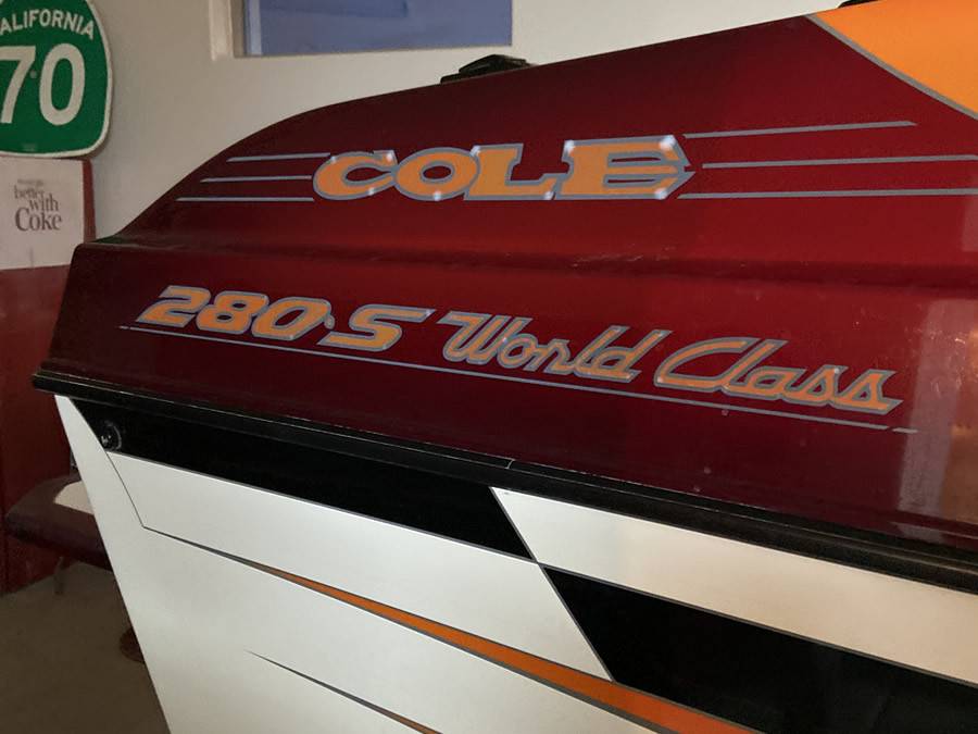 2001 Cole 280 S World Class with Airborne Wakeboard Tower