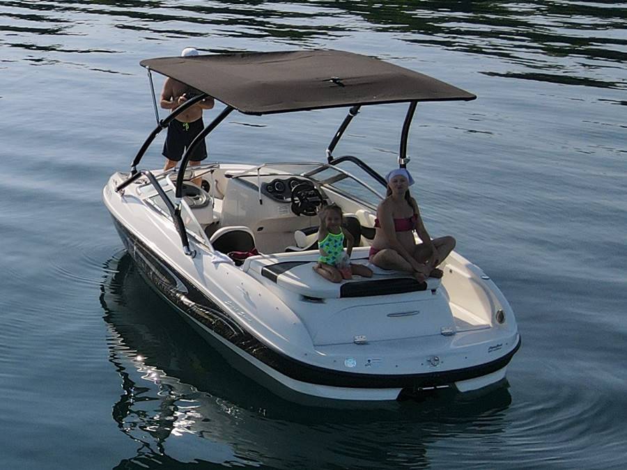 2008 Sugar Sand Mirage with Airborne Wakeboard Tower