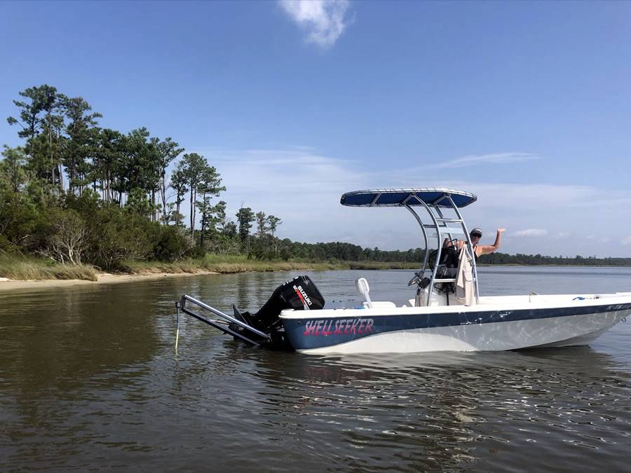 2008 NauticStar 1800 Bay with SG300 Boat T-Top