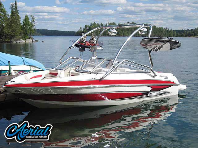 2010 Glastron GT185 with Airborne 2.0 Wakeboard Tower — customer install photo