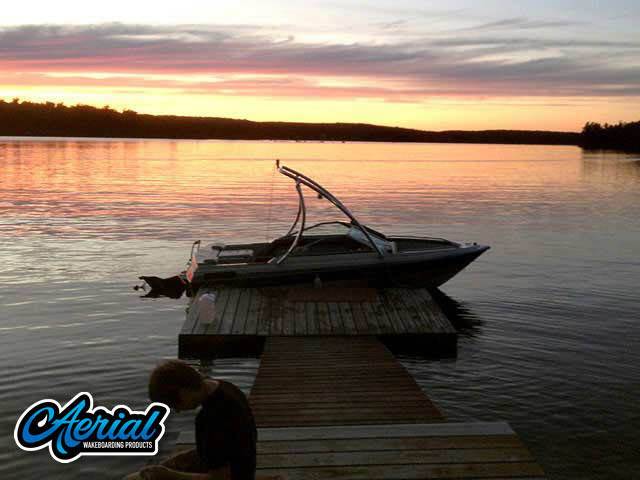 1987 Doral Cobra TRX with Ascent Wakeboard Tower