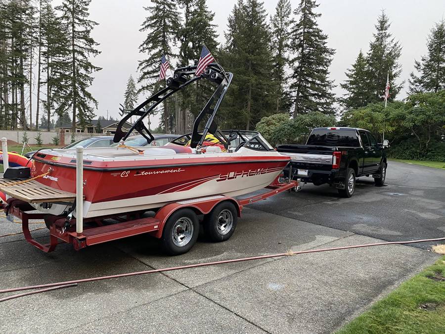 1992 Ski Supreme Tournament with FreeRide Wakeboard Tower