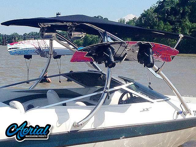 1999 Larson 185 with Ascent Wakeboard Tower