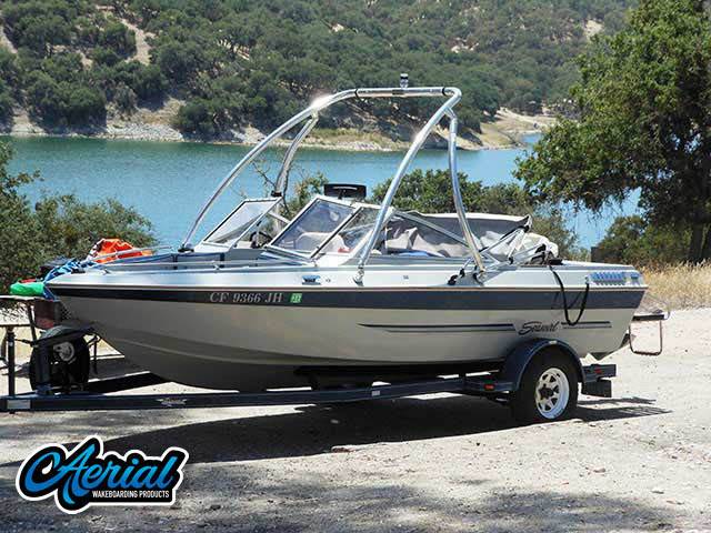 1986 Sea Swirl Tempo with Ascent Wakeboard Tower