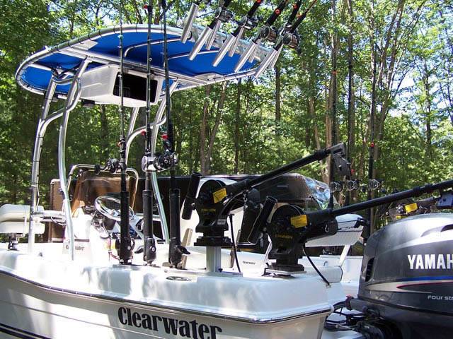 Clearwater with SG600 Boat T-Top