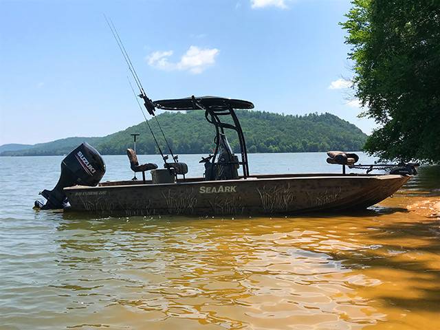 2017 SeaArk BX220 with SG600 Boat T-Top