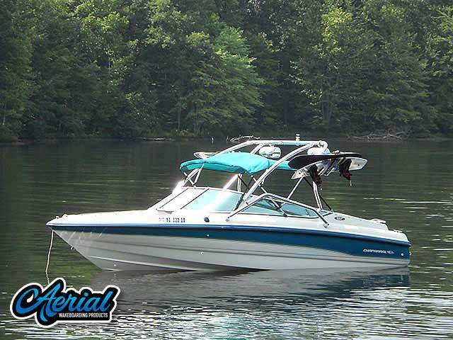 1994 Chaparral 2060 with Airborne Wakeboard Tower — customer install photo