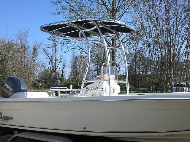 2006 Carolina Seachaser with SG600 Boat T-Top, customer install photo