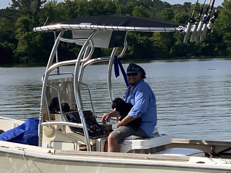 1983 Chris-Craft with SG600 Boat T-Top