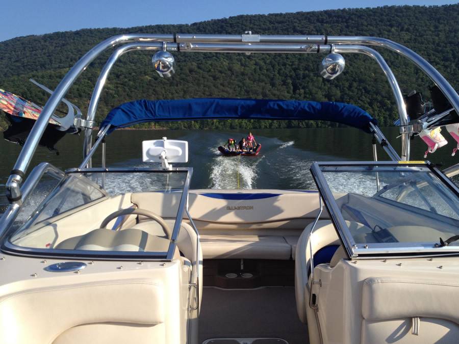 2002 Glastron GX205 with Airborne Wakeboard Tower