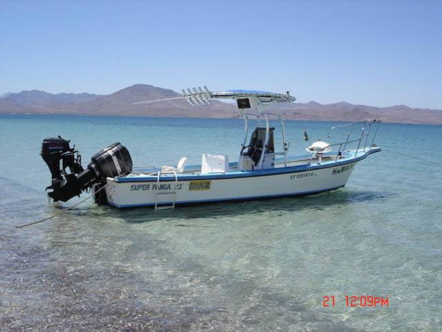 1992 Van Diaz Super Panga 23' with SG600 Boat T-Top