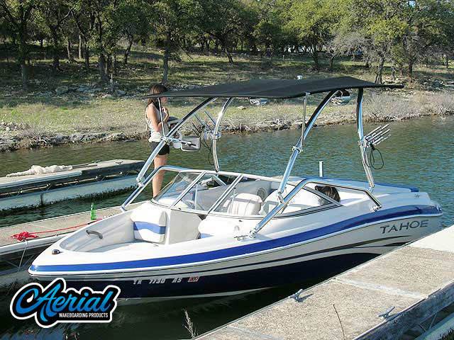 2008 Tahoe with Airborne 2.0 Wakeboard Tower — customer install photo