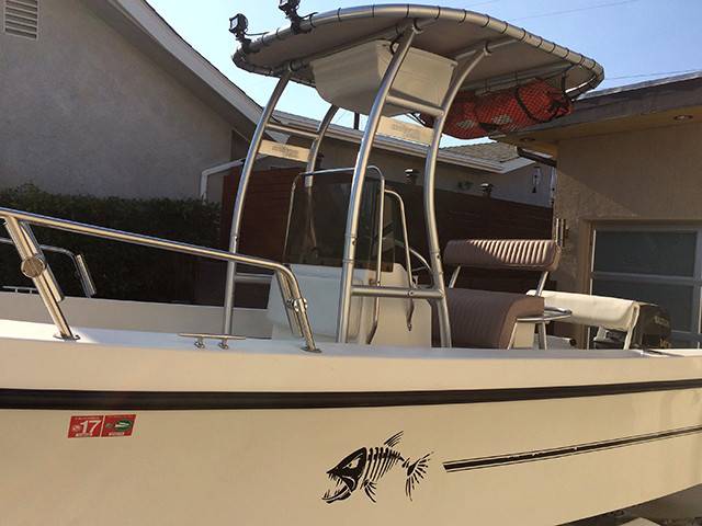 1990 C-Hawk with SG300 Boat T-Top