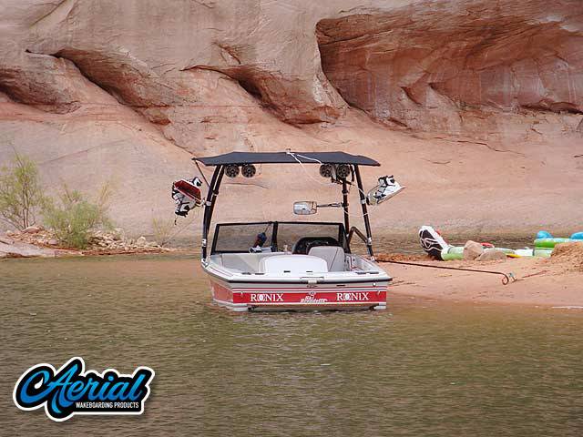 1992 Brendella Pro Comp with Airborne Wakeboard Tower
