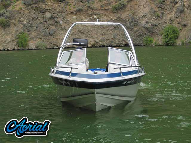 1988 Blue Water with Ascent Wakeboard Tower