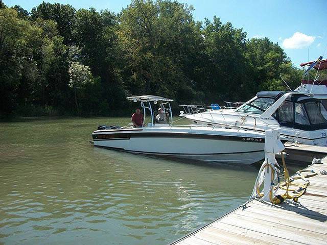 1985 Scarab Sport with SG600 Boat T-Top