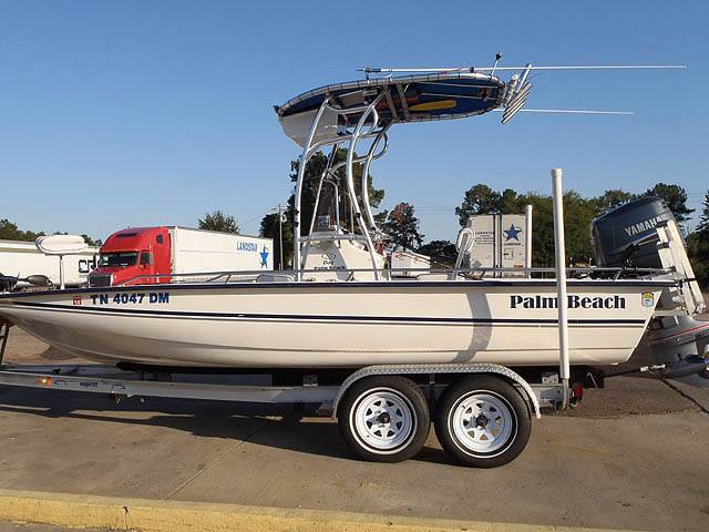 2006 Palm Beach 215 with SG600 Boat T-Top, customer install photo