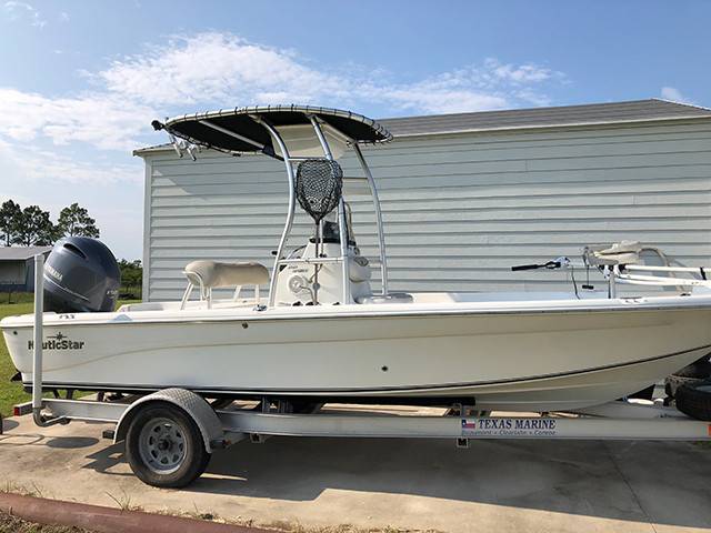 2015 NauticStar 2110 with SG300 Boat T-Top, customer install photo
