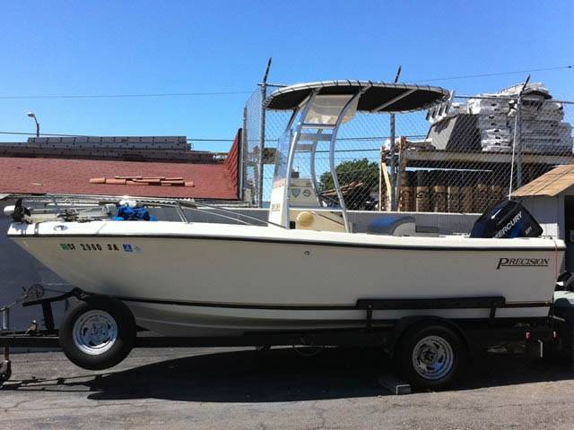 1993 Precision 19' CC with SG300 Boat T-Top