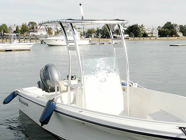 2012 Sailfish 2080 with SG300 Boat T-Top