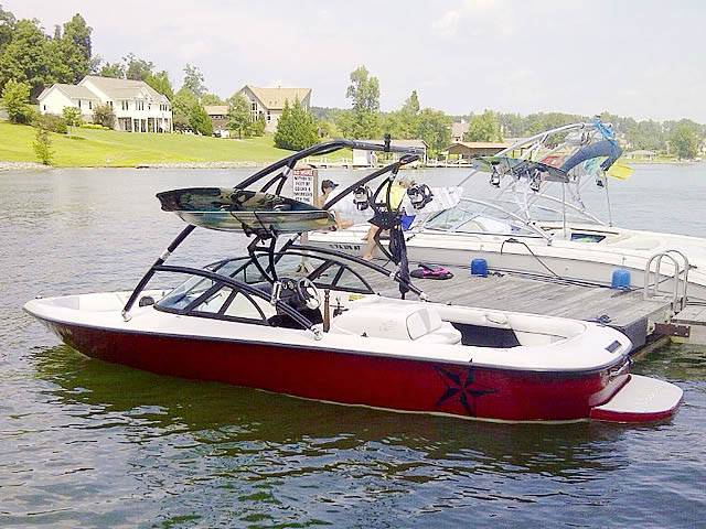 1998 Moomba Outback with Assault Wakeboard Tower