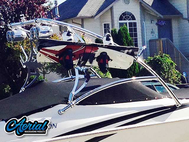 2008 Larson Senza 226 with Assault Wakeboard Tower