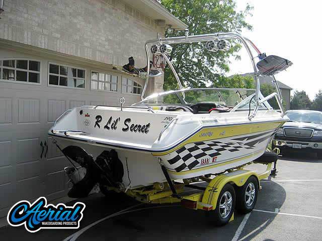 1990 Sea Ray 190 with Airborne 2.0 Wakeboard Tower