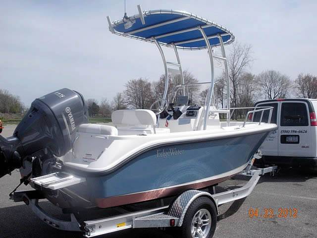 2012 EdgeWater 170CC with SG300 Boat T-Top