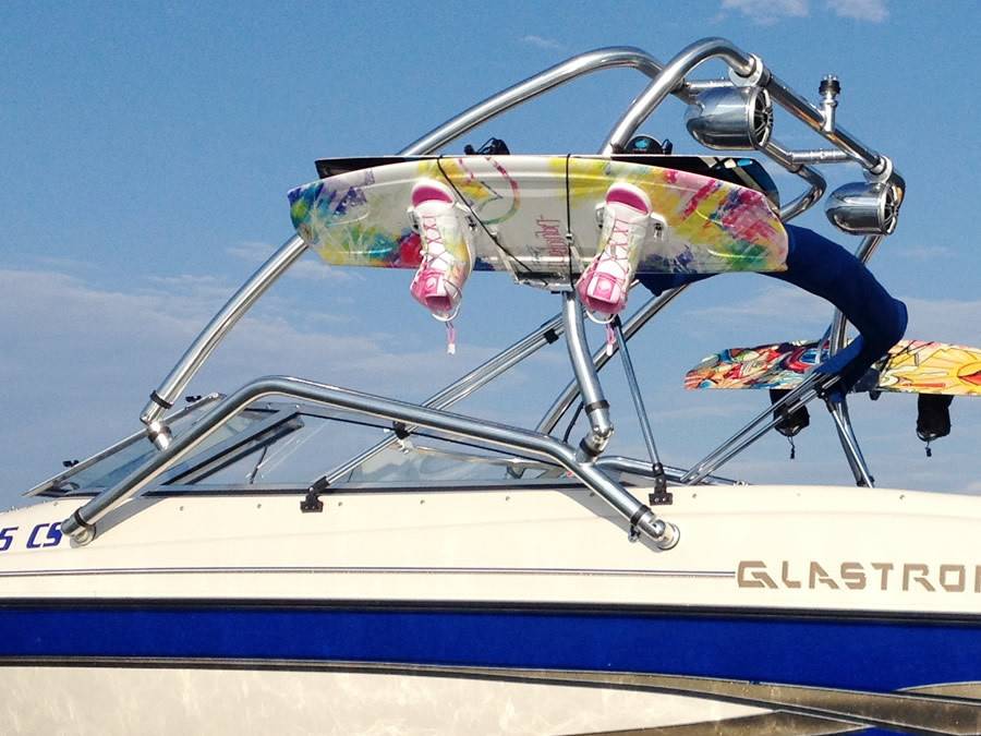 2002 Glastron GX205 with Airborne Wakeboard Tower